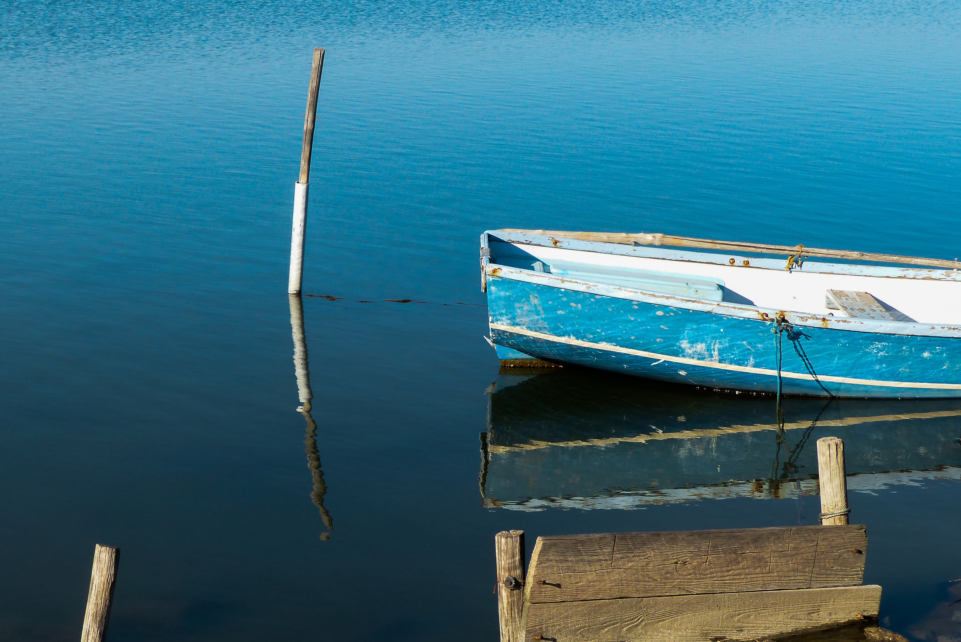 la barque bleue