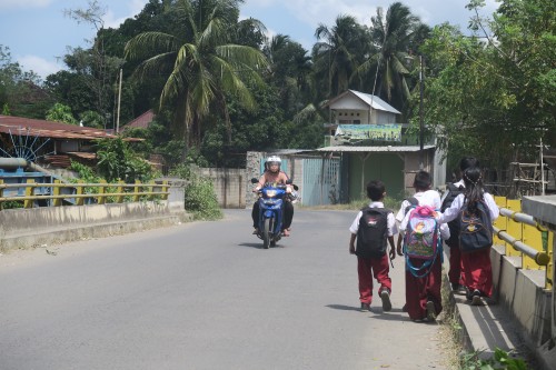 Sur le chemin de l’école