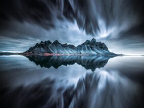 Vesturhorn Mountain Reflection – Iceland – Grafixart_photo